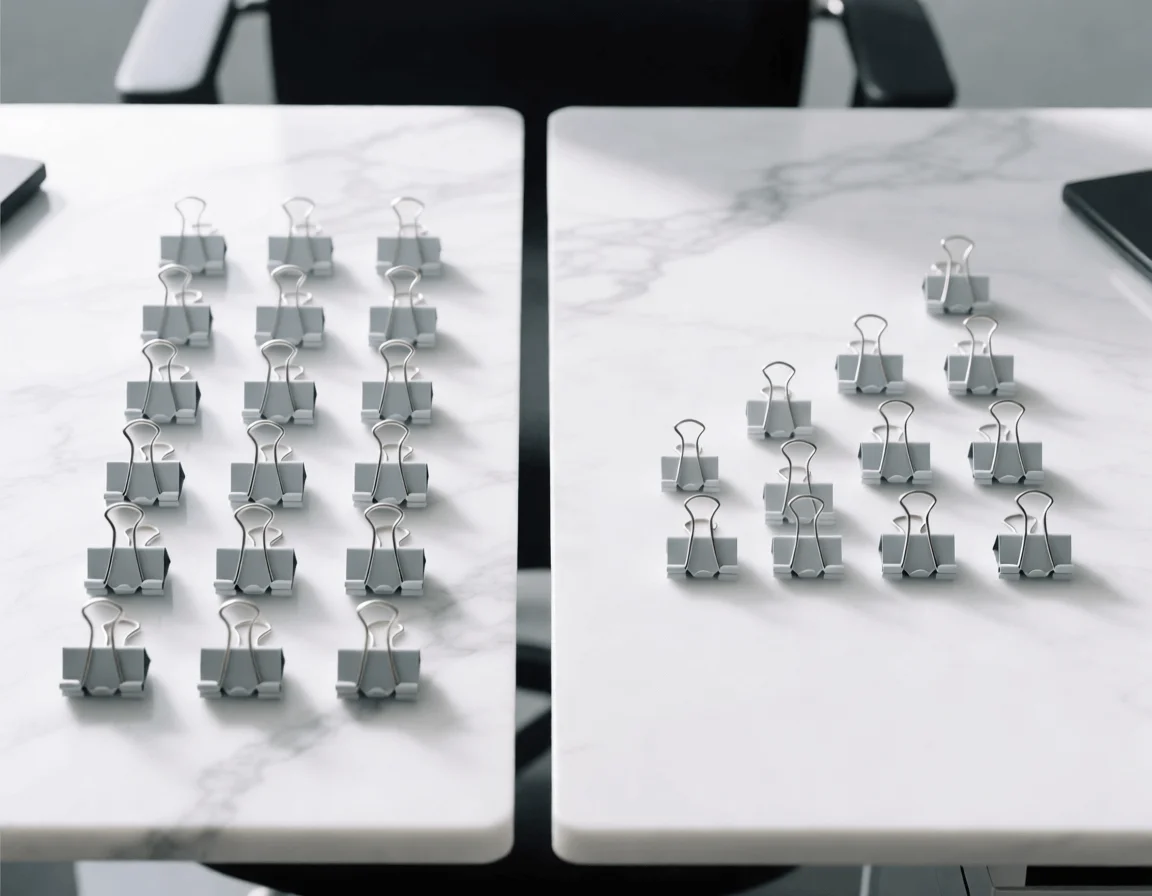 Comparação visual entre métodos de stake fixo e stake percentual na gestão de banca